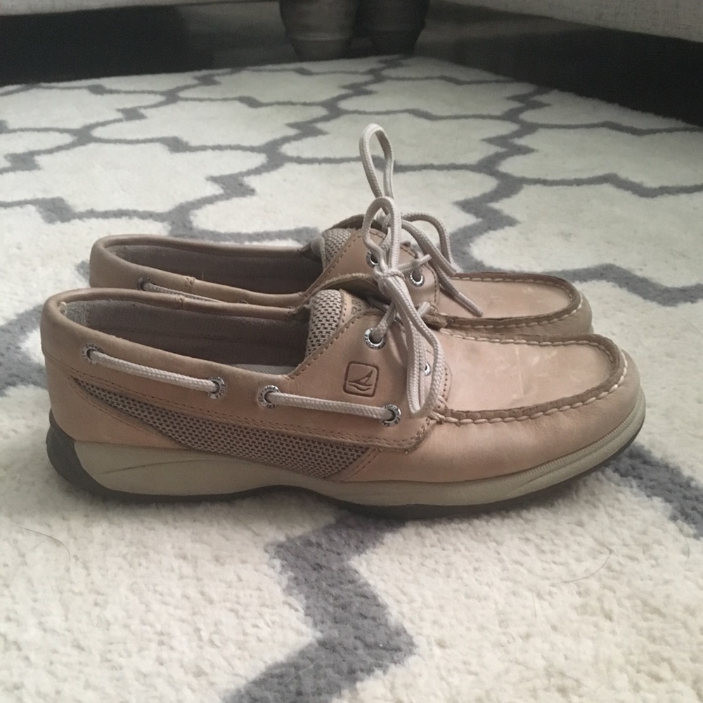 Sperry Top Sider leather tan